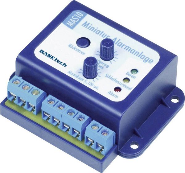 Produktbild: TowiTek Mini Alarmmodul Baustein 12 V/DC, 9 V/AC, 12 V/AC