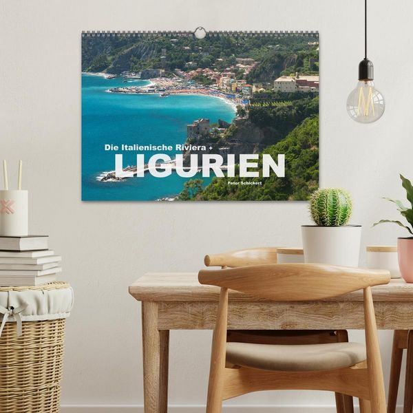 Produktbild: Die Italienische Riviera - Ligurien (Wandkalender 2026 DIN A3 quer), CALVENDO Monatskalender
