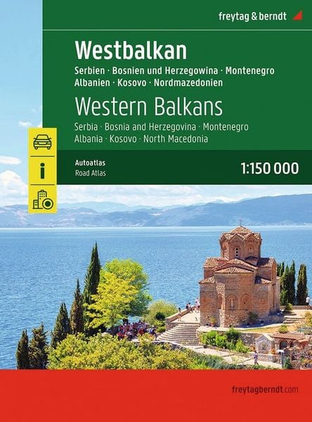 Produktbild: Freytag & berndt Autoatlas Westbalkan 1:150.000