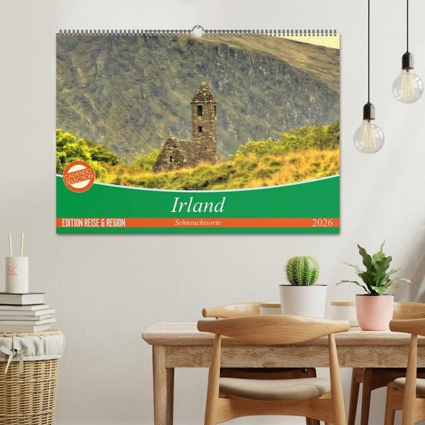 Produktbild: Irland - Sehnsuchtsorte 2026 (Wandkalender 2026 DIN A2 quer), CALVENDO Monatskalender