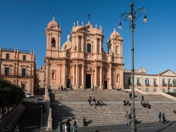 Produktbild: CALVENDO Puzzle Barocke Kathedrale San Nicolo?, Noto | 1000 Teile Lege-Gr&ouml;&szlig;e 64x48cm Foto-Puzzle f&uuml;r gl&uuml;ckliche Stunden