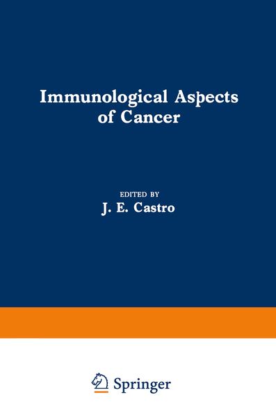 Produktbild: Immunological Aspects of Cancer