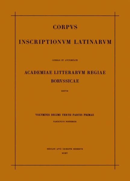 Produktbild: Inscriptiones Belgicae