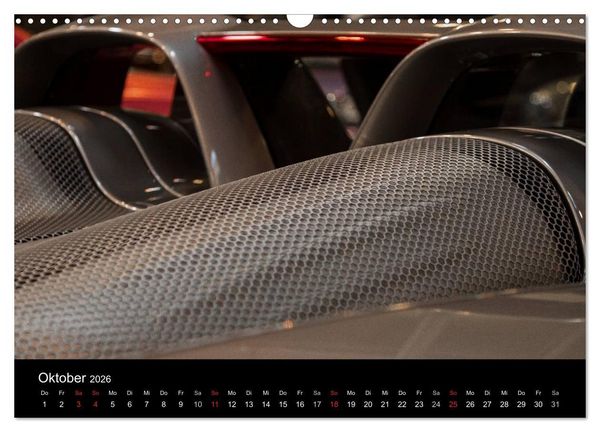 Produktbild: Heiligs Blechle - Porsche-Ikonen im Detail (Wandkalender 2026 DIN A3 quer), CALVENDO Monatskalender