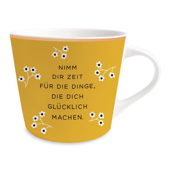 Produktbild: Goldtasse Nimm dir Zeit