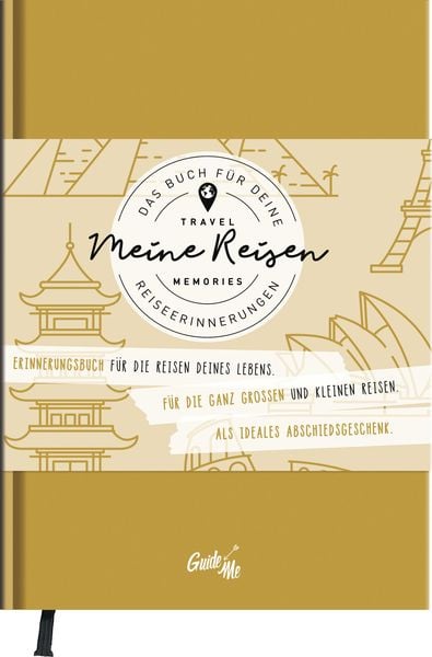Produktbild: GuideMe Reisetagebuch Travel Memories „Meine Reisen“