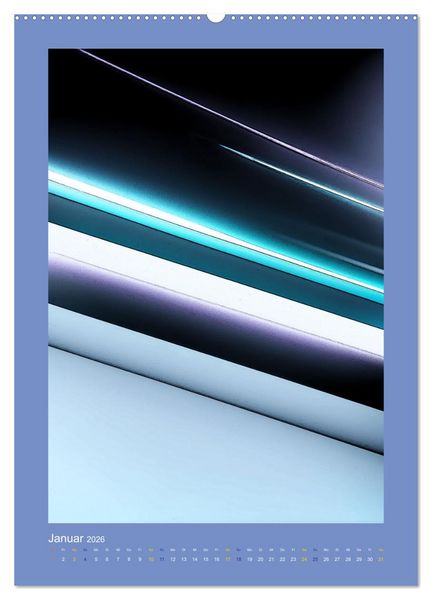Produktbild: WALL ART Geometrische Konzeptkunst (hochwertiger Premium Wandkalender 2026 DIN A2 hoch), Kunstdruck in Hochglanz