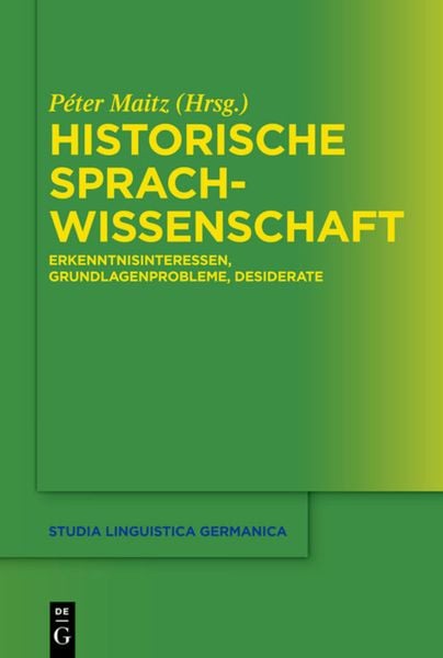 Produktbild: Historische Sprachwissenschaft