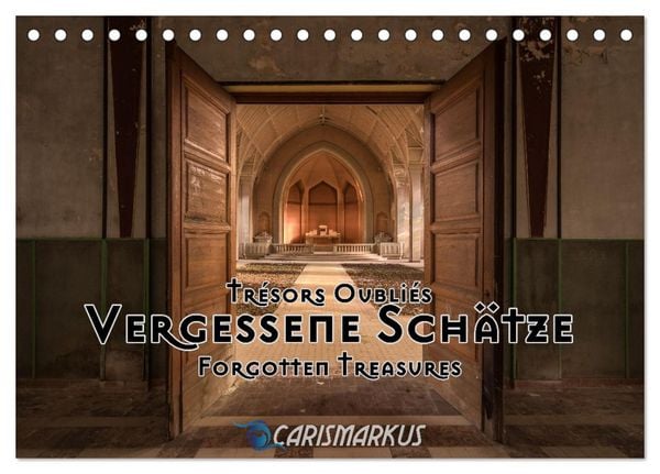 Produktbild: Vergessene Sch&auml;tze - Forgotten Treasures (Tischkalender 2026 DIN A5 quer), CALVENDO Monatskalender