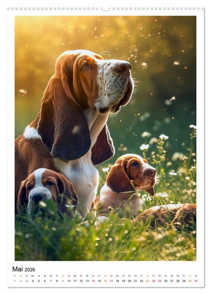 Produktbild: Hunde Lieblinge (hochwertiger Premium Wandkalender 2026 DIN A2 hoch), Kunstdruck in Hochglanz