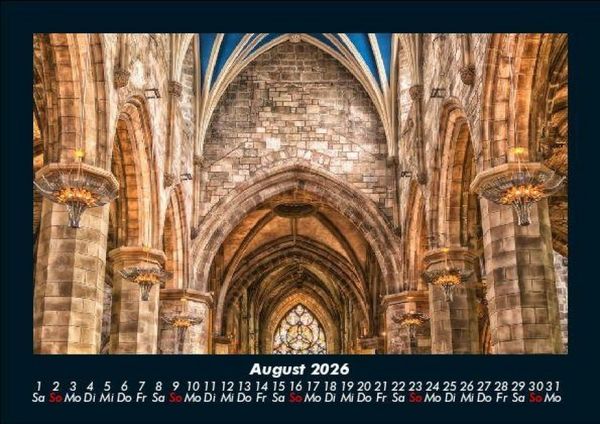 Produktbild: Architektur 2026 Fotokalender DIN A5