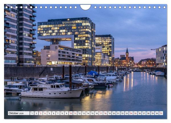 Produktbild: Cologne - K&ouml;ln (Wandkalender 2026 DIN A4 quer), CALVENDO Monatskalender