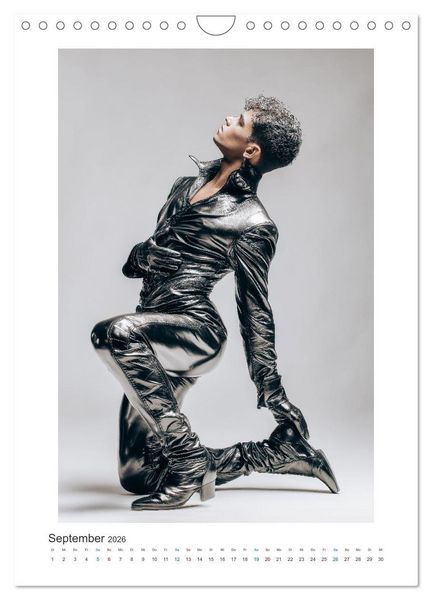Produktbild: Art Fashion in Leder (Wandkalender 2026 DIN A4 hoch), CALVENDO Monatskalender