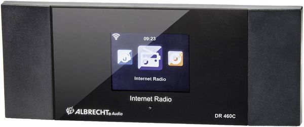 Albrecht DR 460-C Internet Radio-Adapter Internet Internetradio DLNA-fähig  Schwarz online bestellen