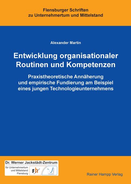 Produktbild: Entwicklung organisationaler Routinen und Kompetenzen