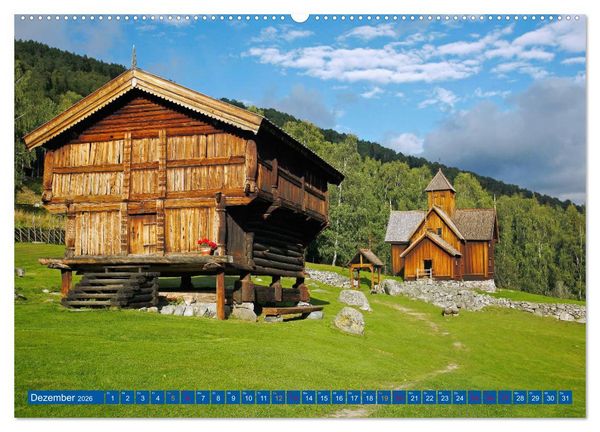 Produktbild: Faszination Skandinavien (Wandkalender 2026 DIN A2 quer), CALVENDO Monatskalender
