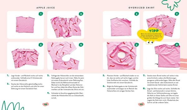 Produktbild: Fashion Fruits &ndash; N&auml;hen f&uuml;r Kids! 15 Teile, eine Kollektion: Sag Tsch&uuml;ss zur Fast Fashion!