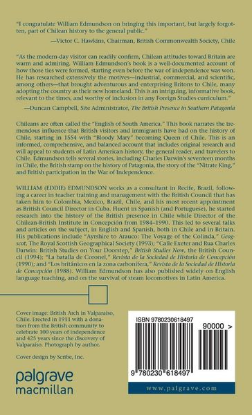 Produktbild: A History of the British Presence in Chile