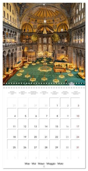 Produktbild: Turkey - Istanbul (Wall Calendar 2026 12 &times; 12 Inch) CALVENDO 12 Month Wall Calendar
