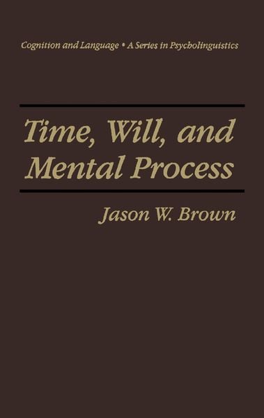 Produktbild: Time, Will, and Mental Process
