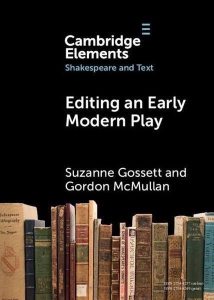 Produktbild: Editing an Early Modern Play