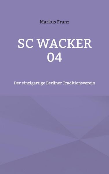 Produktbild: SC Wacker 04