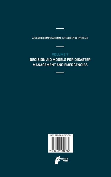 Produktbild: Decision Aid Models for Disaster Management and Emergencies
