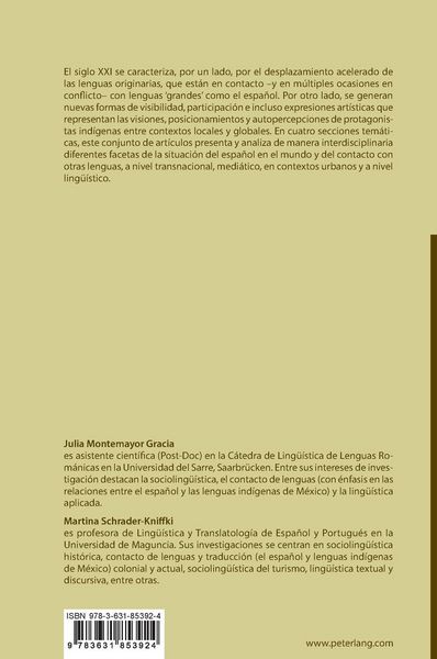 Produktbild: Espacios de contacto en la hispanofon&iacute;a