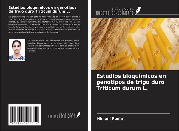 Produktbild: Estudios bioqu&iacute;micos en genotipos de trigo duro Triticum durum L.
