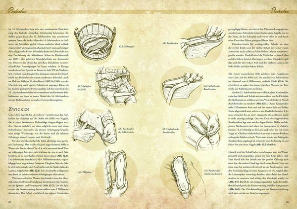 Produktbild: Kleidung des Mittelalters selbst anfertigen &ndash; Schuhe des Hoch- und Sp&auml;tmittelalters