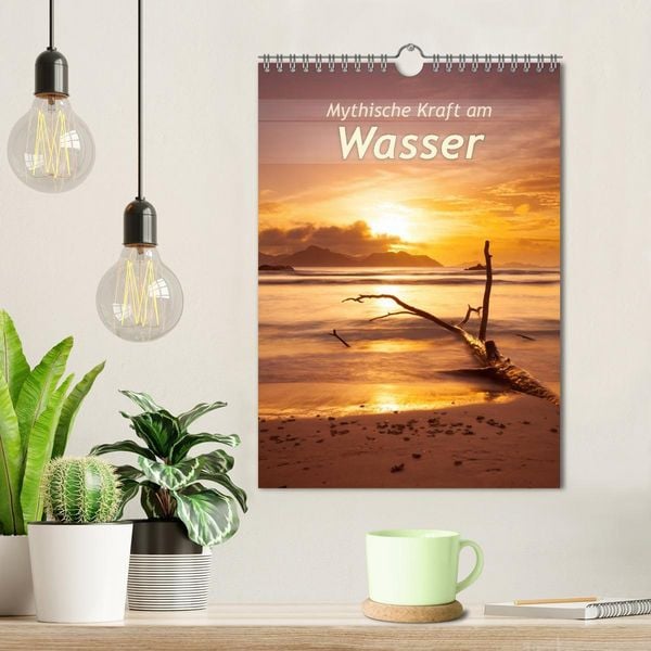 Produktbild: Mythische Kraft am Wasser (Wandkalender 2026 DIN A4 hoch), CALVENDO Monatskalender