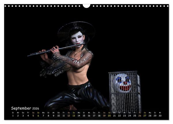 Produktbild: Sch&ouml;ne Scheinwelt (Wandkalender 2026 DIN A3 quer), CALVENDO Monatskalender