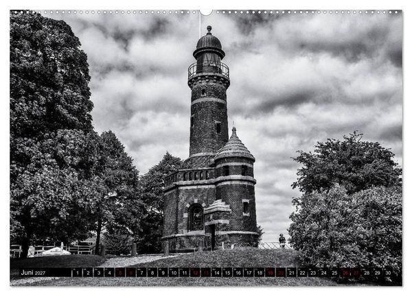 Produktbild: Ein Blick auf Kiel (Wandkalender 2027 DIN A2 quer), CALVENDO Monatskalender