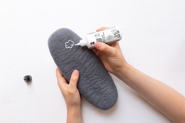 Produktbild: Marabu Sock Stop Rutschfeste Textilfarbe wei&szlig;