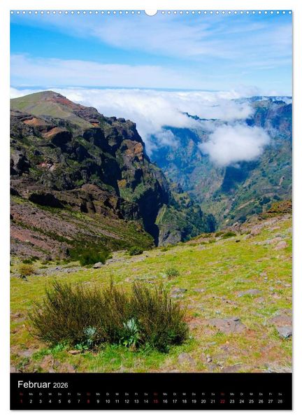 Produktbild: MADEIRA (hochwertiger Premium Wandkalender 2026 DIN A2 hoch), Kunstdruck in Hochglanz