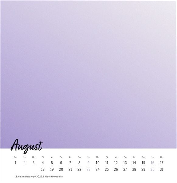 Produktbild: Kreativkalender zum Aufstellen Design 2026