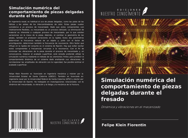 Produktbild: Simulaci&oacute;n num&eacute;rica del comportamiento de piezas delgadas durante el fresado