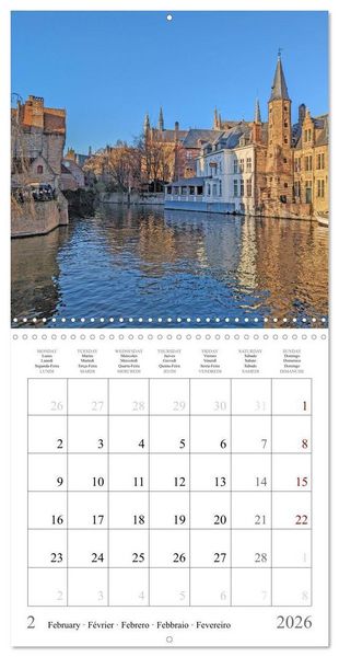 Produktbild: A Journey Through Europe (Wall Calendar 2026 12 &times; 12 Inch) CALVENDO 12 Month Wall Calendar