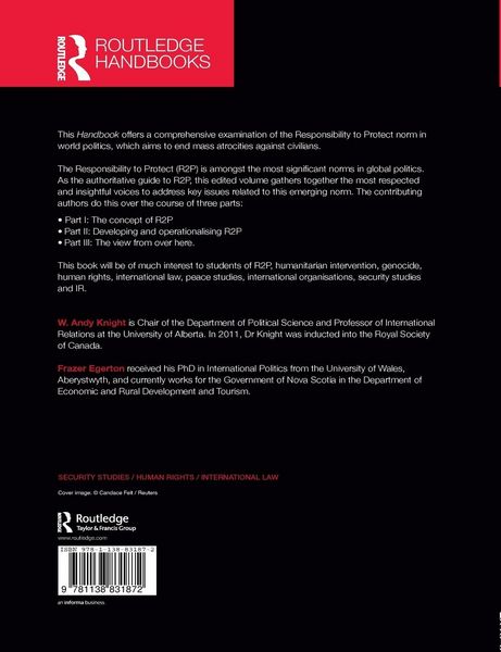 Produktbild: The Routledge Handbook of the Responsibility to Protect