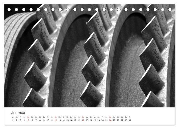 Produktbild: Helden der Arbeit - Alte Arbeitsmittel des Ruhrgebiets (Tischkalender 2026 DIN A5 quer), CALVENDO Monatskalender