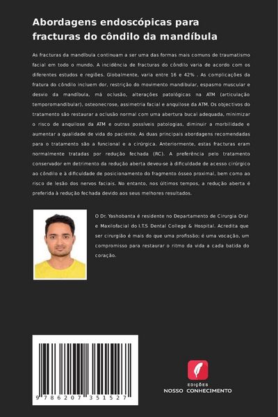 Produktbild: Abordagens endosc&oacute;picas para fracturas do c&ocirc;ndilo da mand&iacute;bula