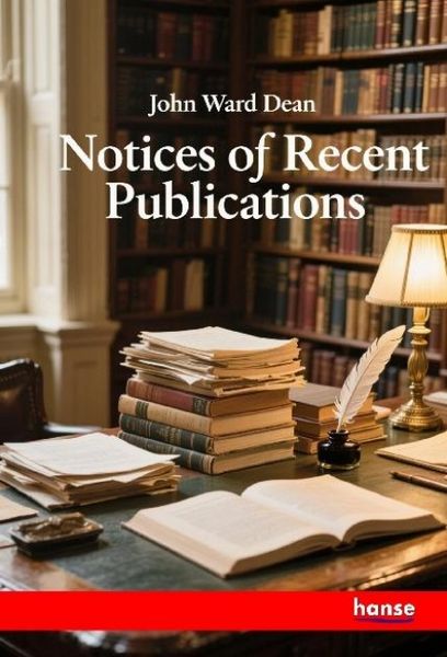 Produktbild: Notices of Recent Publications