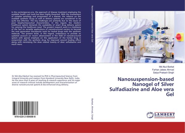 Produktbild: Nanosuspension-based Nanogel of Silver Sulfadiazine and Aloe vera Gel