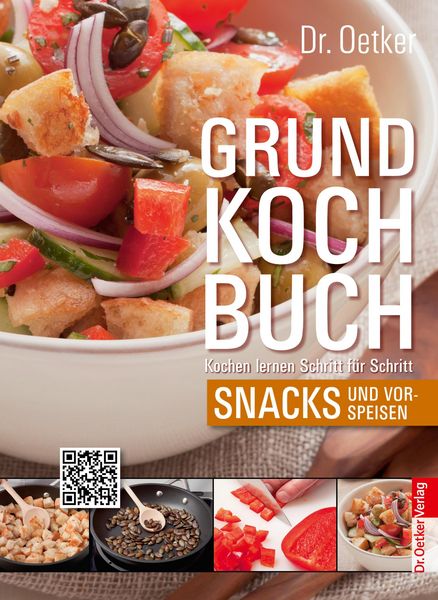 Produktbild: Grundkochbuch - Einzelkapitel Snacks und Vorspeisen