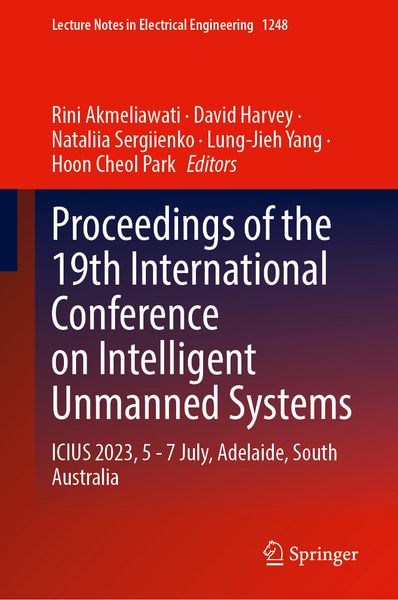Produktbild: Proceedings of the 19th International Conference on Intelligent Unmanned Systems