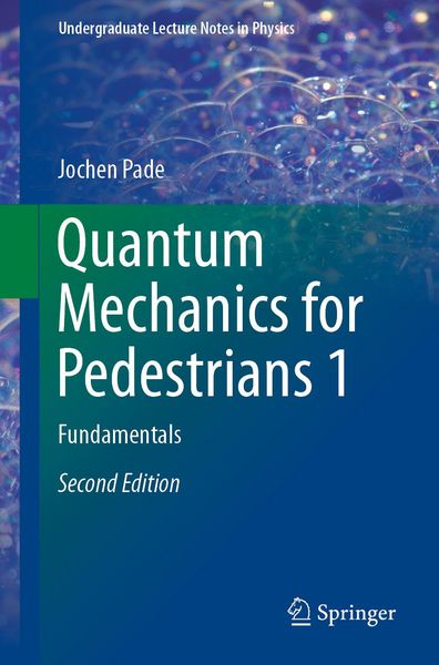 Produktbild: Quantum Mechanics for Pedestrians 1