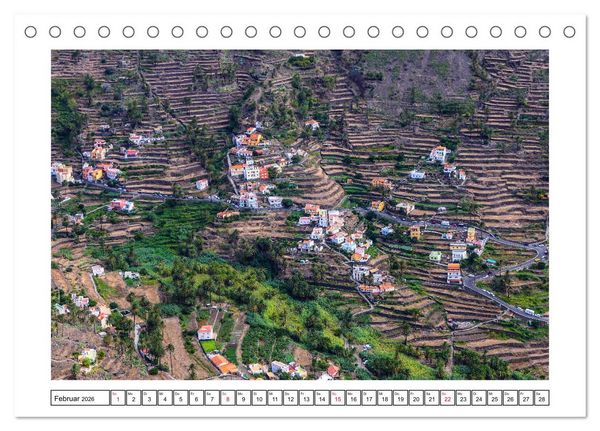 Produktbild: Insel der Sehnsucht - La Gomera (Tischkalender 2026 DIN A5 quer), CALVENDO Monatskalender