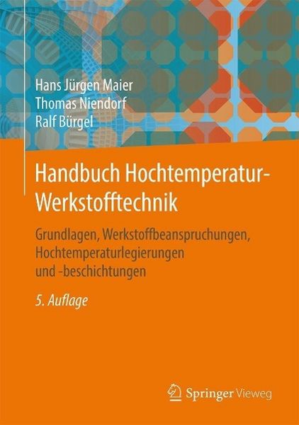 Produktbild: Handbuch Hochtemperatur-Werkstofftechnik