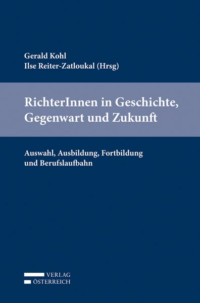 Produktbild: RichterInnen in Geschichte, Gegenwart und Zukunft.
