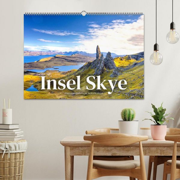 Produktbild: Insel Skye - Atemberaubende Naturkulisse (Wandkalender 2026 DIN A2 quer), CALVENDO Monatskalender